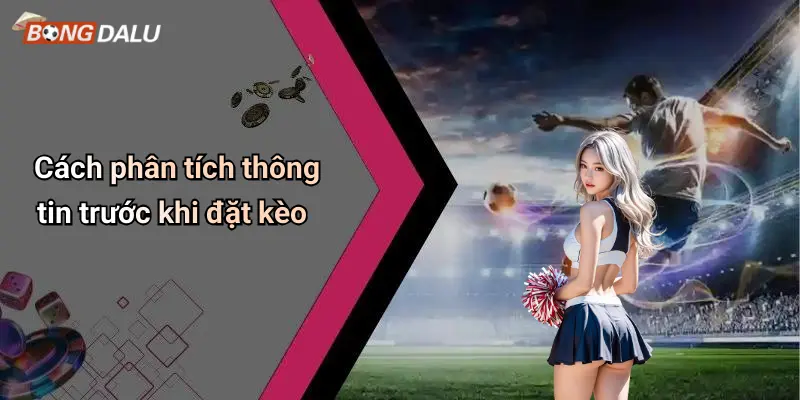 Cách phân tích thông tin trước khi đặt kèo
