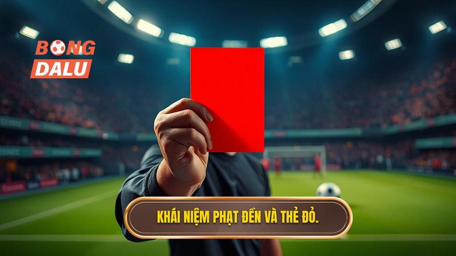 1. Khái niệm phạt đền và thẻ đỏ.
