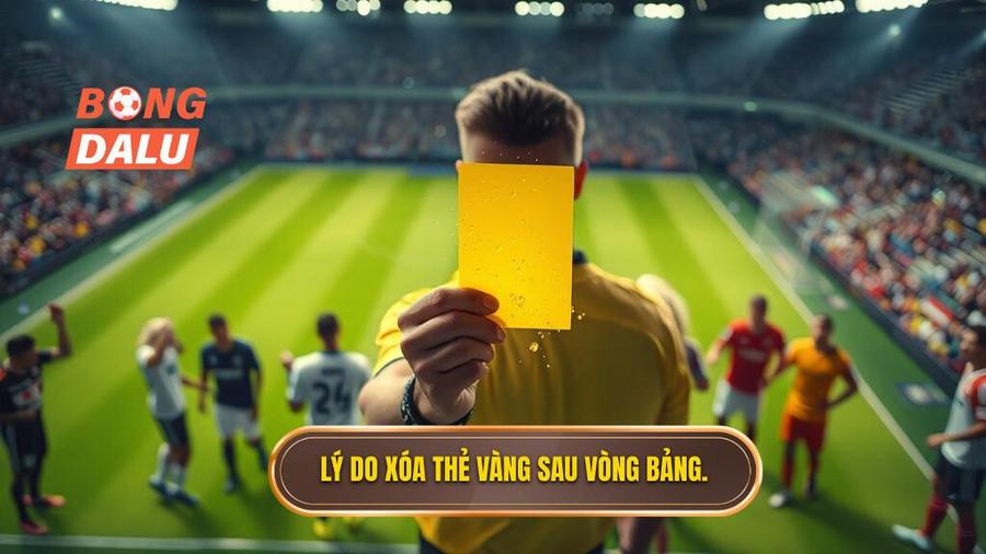 2. Lý do xóa thẻ vàng sau vòng bảng.
