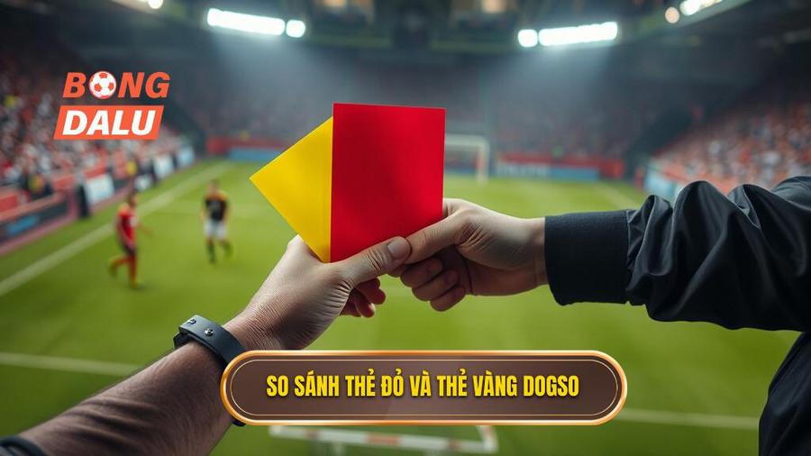 3. So sánh Thẻ Đỏ và Thẻ Vàng DOGSO
