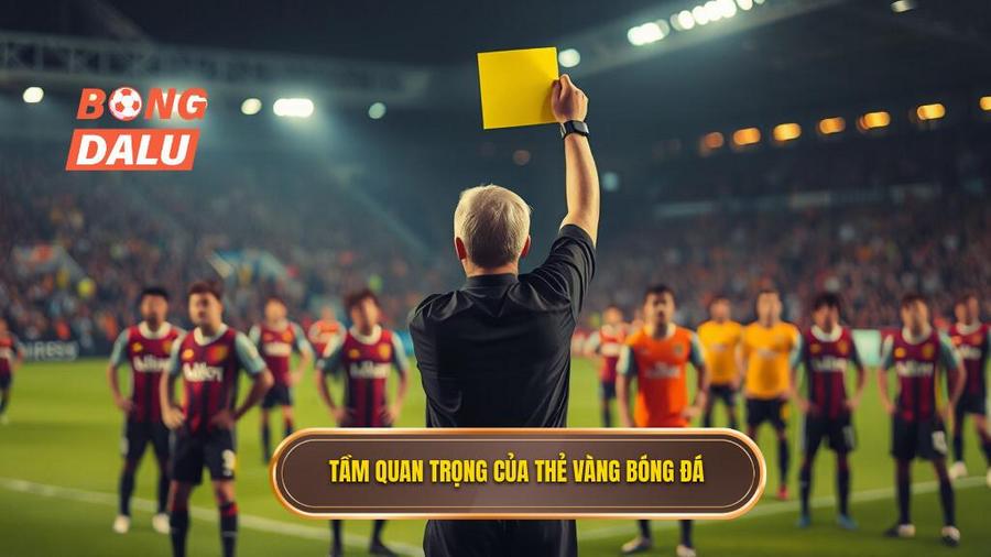 3. Tầm quan trọng của thẻ vàng bóng đá