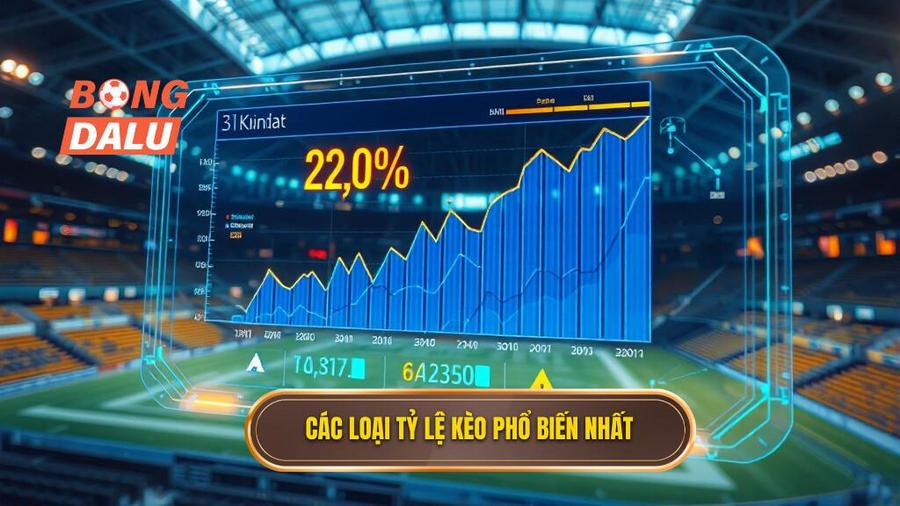Các loại tỷ lệ kèo phổ biến nhất hiện nay